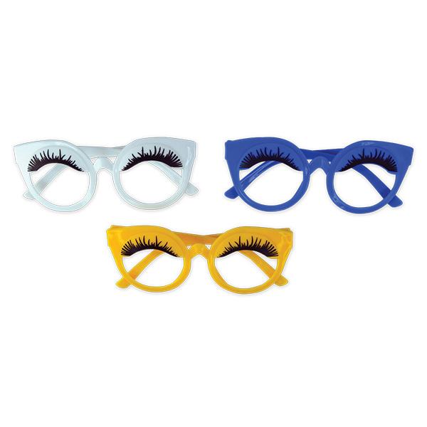 Eyelash Glasses (Bag of 12) - Sku BTS-KP3328