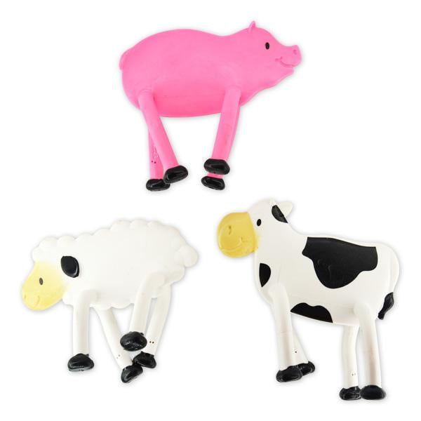 Bendable Farm Animals (Bag of 12 Pieces)