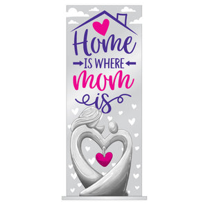 Home is Where Mom Is Large Glass Figurine on sale at Bulk Toy Store