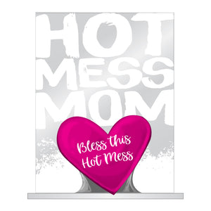 Hot Mess Mom Small Glass Figurine on sale at Bulk Toy Store