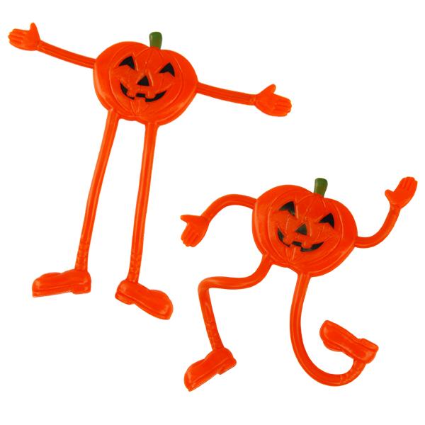 Bendable Jack-O-Lanterns (Bag of 12 Pieces)