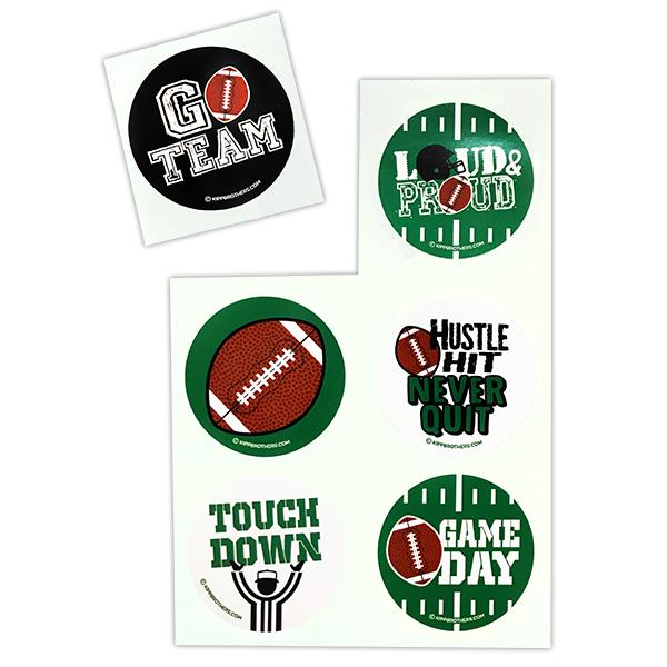 Football Stickers (Pack of 102 Stickers)