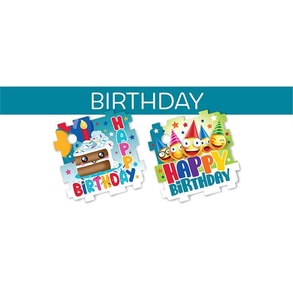 You Rock! Block Birthday Pack (Bag of 20 Pieces)