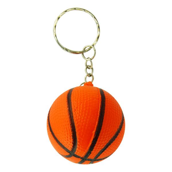 Soft Basketball Keychains (Bag of 12 Pieces)