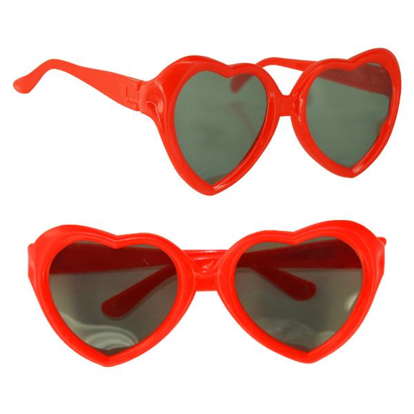 Heart Glasses (Bag of 12 Pieces)