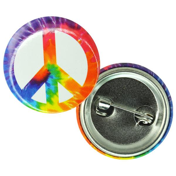 Peace Button Pins (Bag of 12 Pieces)