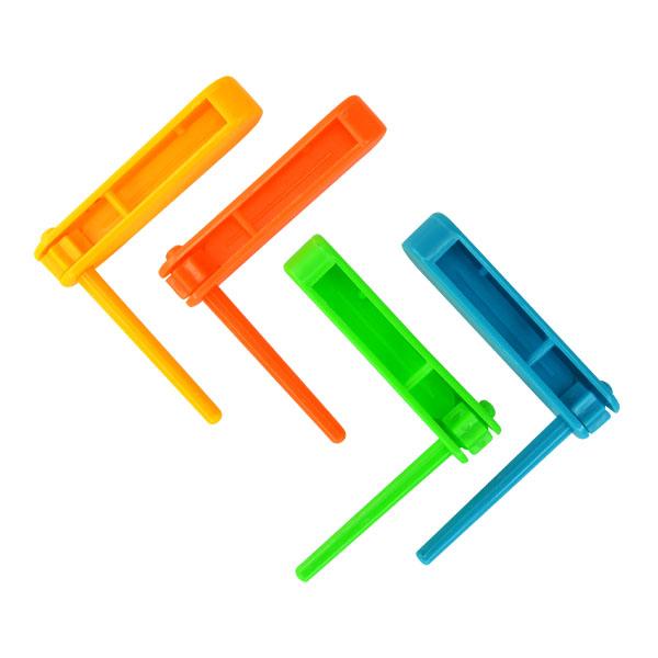 Mini Spinning Rattles (Bag of 12 Pieces)