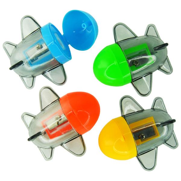 Airplane Pencil Sharpeners (Bag of 12 Pieces)