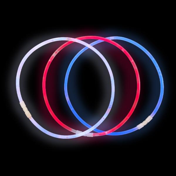 Patriotic Glow Necklaces (TUB of 48)