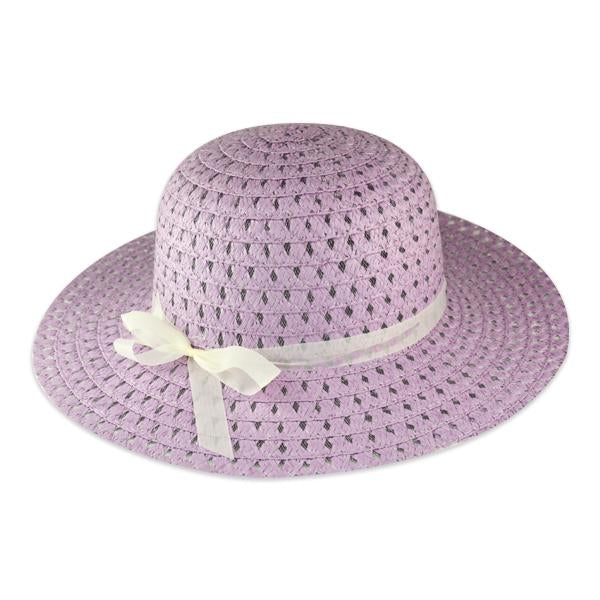 Purple Straw Hat (Bag of 4) - Sku BTS-KP4033