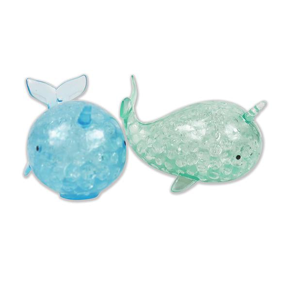 Squeeze Bead Narwhal (Box of 12 Pieces)