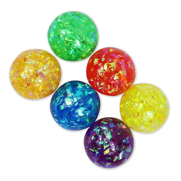 Squeeze Tinsel Water Ball (Box of 12 Pieces)