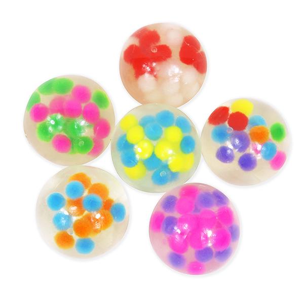 Squeeze Pom Pom Ball (Box of 12 Pieces)