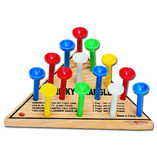 Wood Tricky Triangle Games (Dozen) - Sku BTS-NA 3263