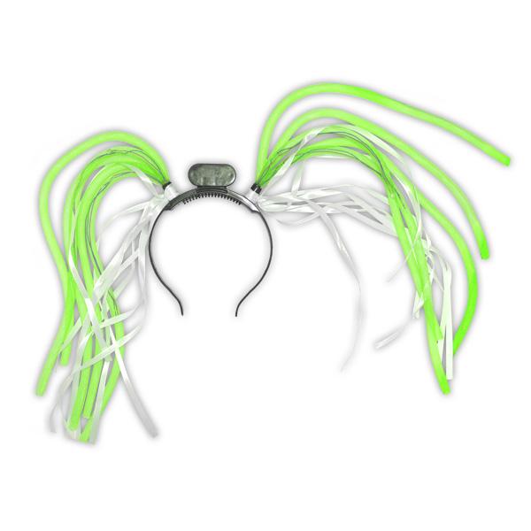 Green Light-Up Tentacle Headband - Sku BTS-NA 4333/G