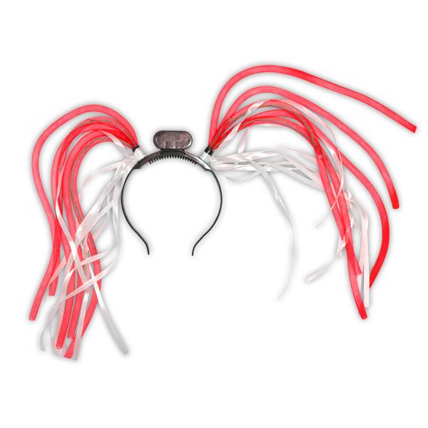 Red Light-Up Tentacle Headband - Sku BTS-NA 4333/R