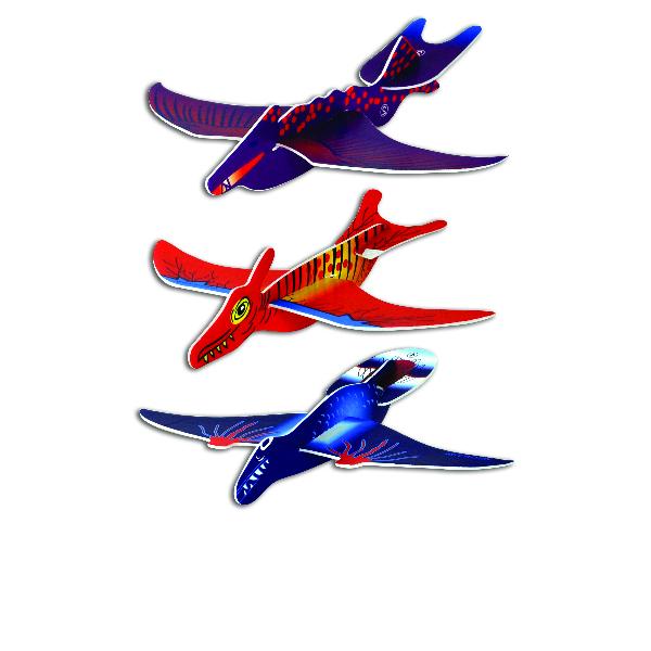 Flying Dinosaur Gliders (Box of 48 Pieces) - Sku BTS-NB 1359