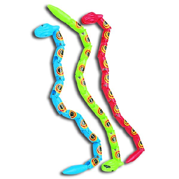 Plastic Jointed Snakes (48 ct) - Sku BTS-NB 3115