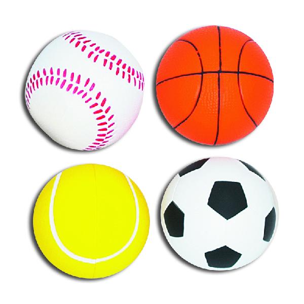 Sport Stress Balls (one dozen) - Sku BTS-NB 7520