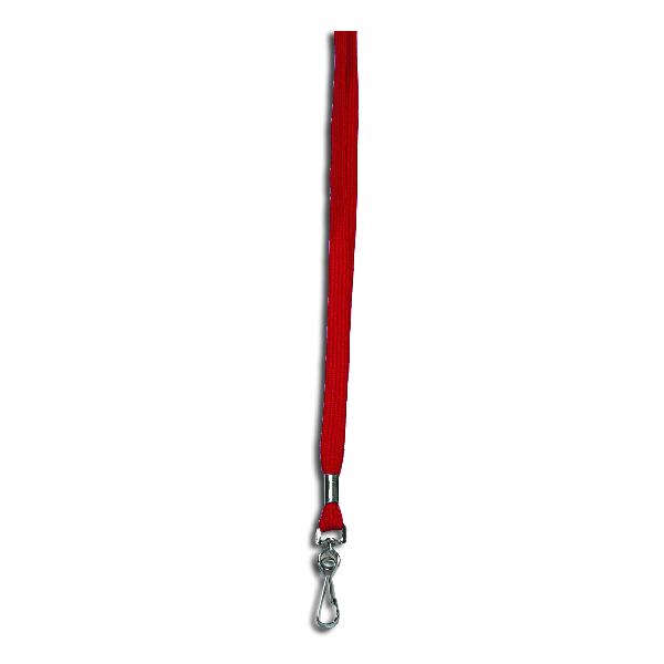 Red Lanyards In Solid Colors (12 ct) by Bulk Toy Store