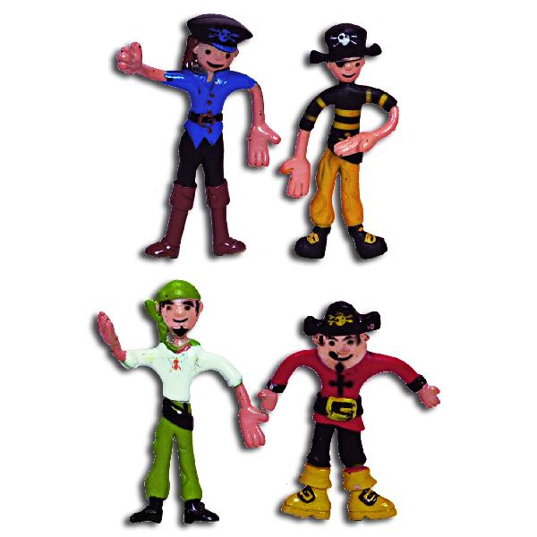 Bendable Pirates (one dozen) - Sku BTS-NB 9419