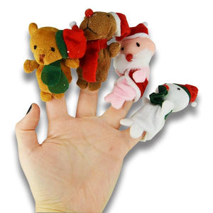 Christmas Finger Puppets (12 ct) - Sku BTS-NB 9788