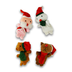 Christmas Finger Puppets (12 ct) on sale at Bulk Toy Store