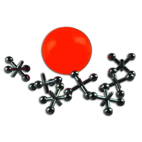 Metal Jacks With Balls (12ct) - Sku BTS-NC 6566