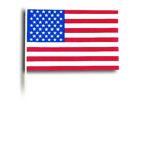 Printed American Flags (one dozen) - Sku BTS-NC 7812