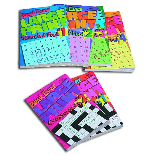 Crossword Puzzle Books (Dozen) - Sku BTS-TP2508